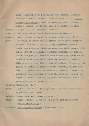 Guerci Cornelio - Il caro viveri - commedia in tre atti in italiano 